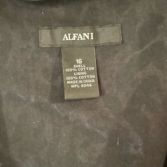 Alfani Black & White Dress - Picture 3 of 3